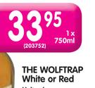 The Wolftrap White Or Red-1 x 750ml