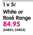 Namaqua White Or Red Range-1 x 5L