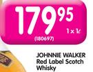 Johnnie Walker Red Label Scotch Whisky-1 x 1L