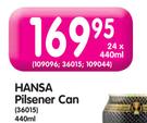 Hansa Pilsener Can-24 x 440ml
