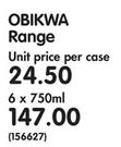 Obikwa Range-6 x 750ml