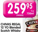 Chivas Regal 12 Yo Blended Scotch Whisky-1 x 750ml