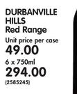 Durbanville Hills Red Range-6 x 750ml