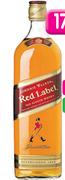 Johnnie Walker Red Label Scotch Whisky-12 x 1L