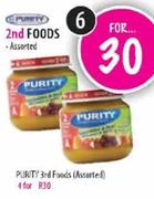Purity 3rd Foods Assorted-4's