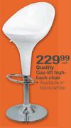 Quality Gas-Lift High Back Chair Each