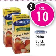 Purity Juice-2x200ml