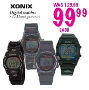 Xonix Digital Watches-Each