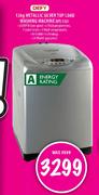 Defy Metallic Silver Top Load Washing Machine-13kg