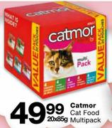 Catmor Cat Food Multipack-20x85Gm