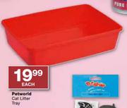 Petworld Cat Litter Tray