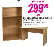 Oxford Desk Or Bookshelf-Each