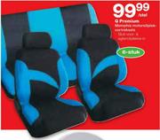 Q Premium Memphis Motorsitplekoortreksels Stel-6 Stuk