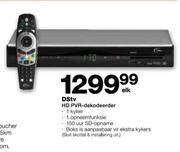 DSTV HD PVR-Dekodeerder-Elk