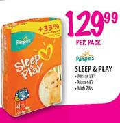 Pampers Sleep & Play Per Pack