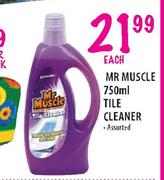 Mr Muscle Tile Cleaner-750ml Each