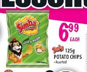 Simba Potato Chips-125g Each 
