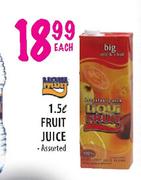Liqui Fruit Juice-1.5L Each