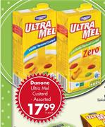 Danone Ultra Mel Custard Assorted-1L Each