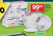 Ditsy Floral Dinner Set-16 Piece Per Set