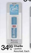 Charlie Lipstick Assorted, Each-5g