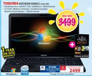 Toshiba Notebook Bundle(C660 289)
