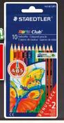 Staedtler Long Pencil Crayons -10 Pack