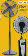 Platinum Metal Pedestal Fan-30cm