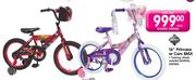 16" Princess Or Cars Bmx Each