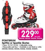 Pointbreak Spitfire Or Sparkle Skates-Per Pair