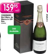 Cederberg Brut Blanc De Blancs In Gift Box-750ml