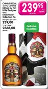 Chivas Regal 12 YO Limited Edition By Tim Little Designer And Shoemaker Collection Tin - 1 x 750ml