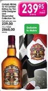 Chivas Regal 12 YO Limited Edition By Tim Little Designer And Shoemaker Collection Tin - 12 x 750ml
