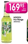 Hooch Fox Range - 24 x 300ml