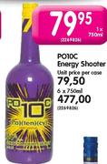 PO10C Energy Shooter - 1 x 750ml