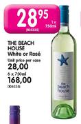 The Beach House White or Rose - 1 x 750ml