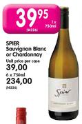 Spier Sauvignon Blanc or Chardonnay - 6 x 750ml