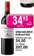 Graham Beck Railroad Red - 6 x 750ml