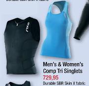 Men's & Women's Comp Tri Singlets