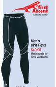 First Ascent Men's CPR Tights