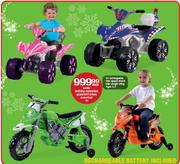 Loko Battery-Operated Quad/Dirt Bikes-Each