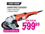Black & Decker 2000W Angle Grinder