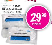 2 Pack Spunbond Pillows-Per Pack