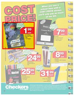 Checkers Nationwide : Big Back to School Savings (31 Dec - 3 Feb 2013), page 24