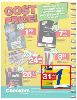 Checkers Nationwide : Big Back to School Savings (31 Dec - 3 Feb 2013), page 24