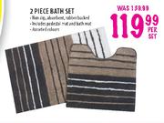 2 Piece Bath Set