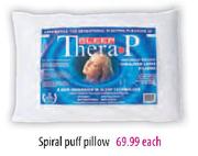 Spiral Puff Pillow-Each