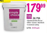 Simple Choice PVA-20ltr