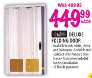 Deluxe Folding Door Each