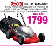 Ryobi Electric Lawnmower